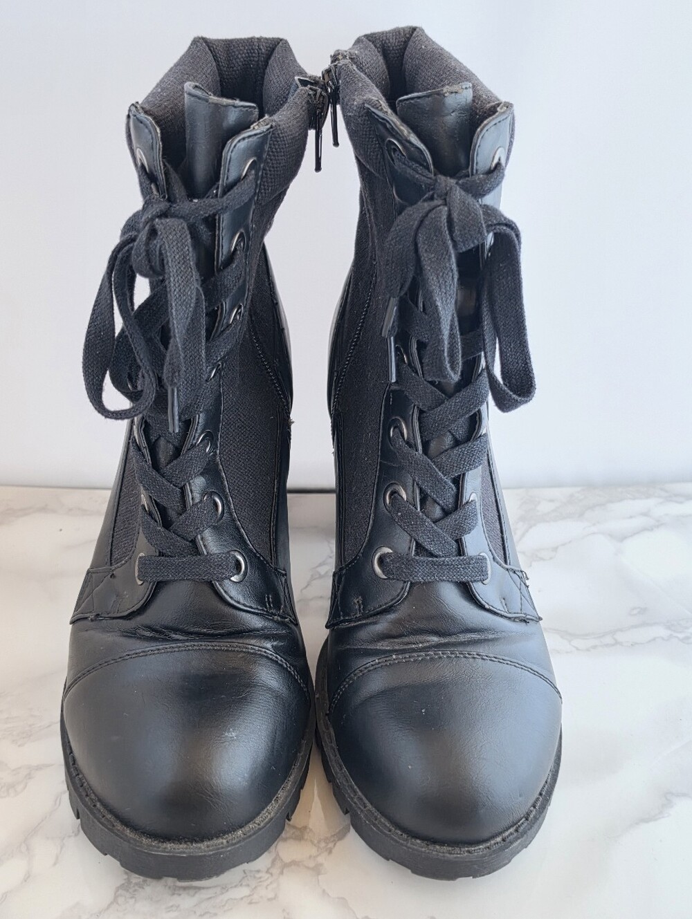 XOXO Combat Boots 7.5 Heels
